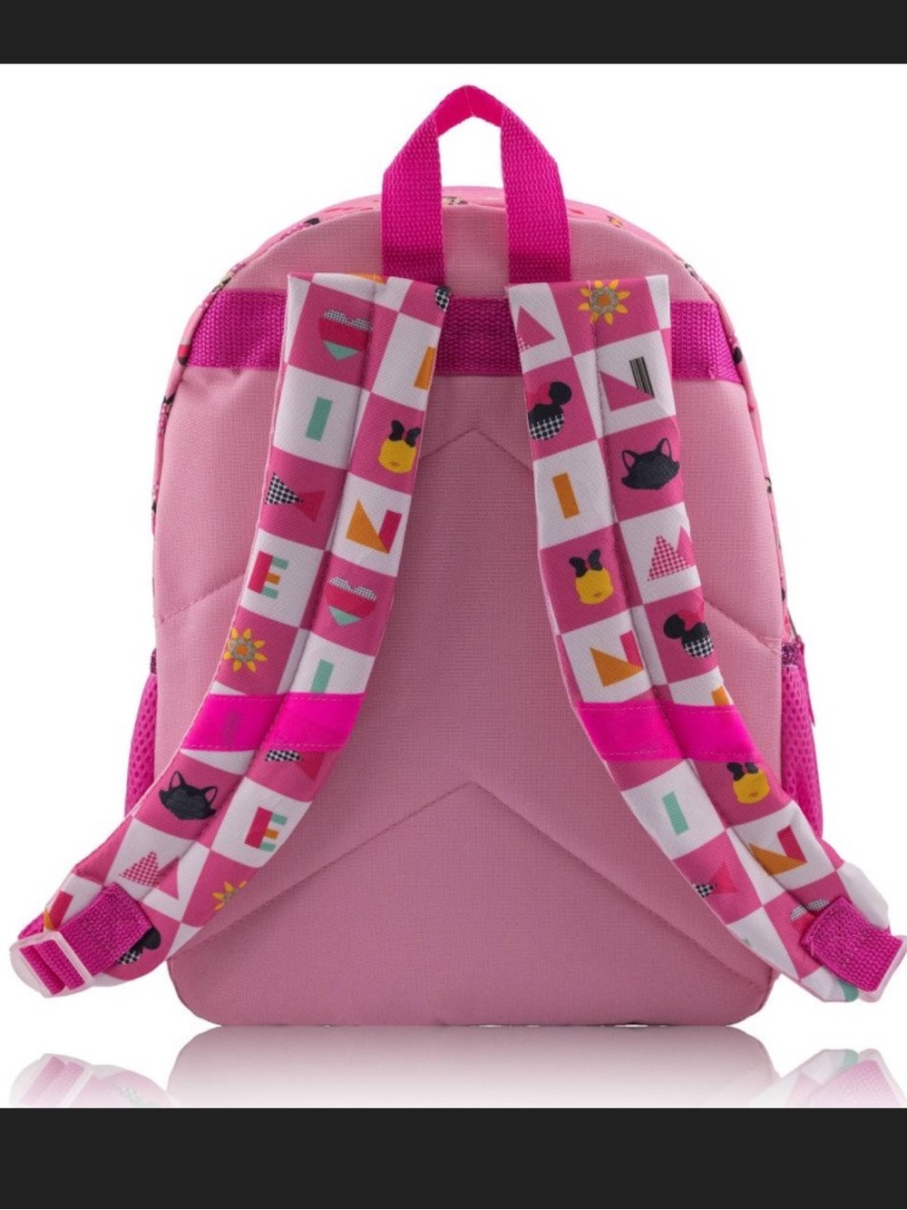 Disney Kids Minnie Mouse 14” Backpack - Pink NWT - Picture 4 of 9